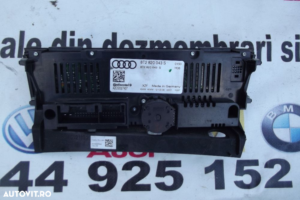 Climatronic Audi A4 B8 2008-2015 modul clima dezmembrez A4 B8 2.0 - 4