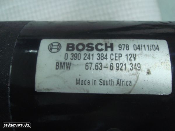 Motor Do Limpa Vidros Da Fr Bmw 3 (E46) - 3