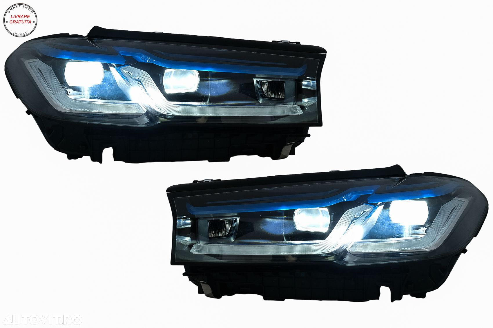 Pachet Exterior Complet BMW Seria 5 F10 (2010-2017) Conversie la G30 LCI Design- livrare gratuita - 16