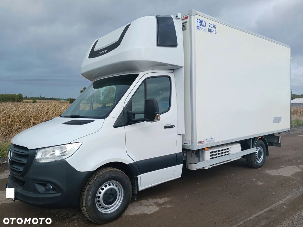 Mercedes-Benz Sprinter 907 Max 20r maxi 316 CDI 160 KM SALON Sypialnia webasto Klima Izoterma Siła Chłodnia Mroźnia Agregat - 1