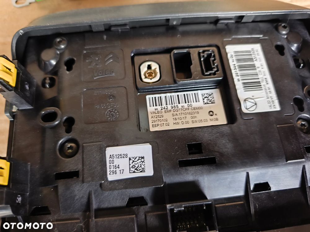 RADIO NAWIGACJA GPS WYŚWIETLACZ 982272780 CITROEN C3 III - 4