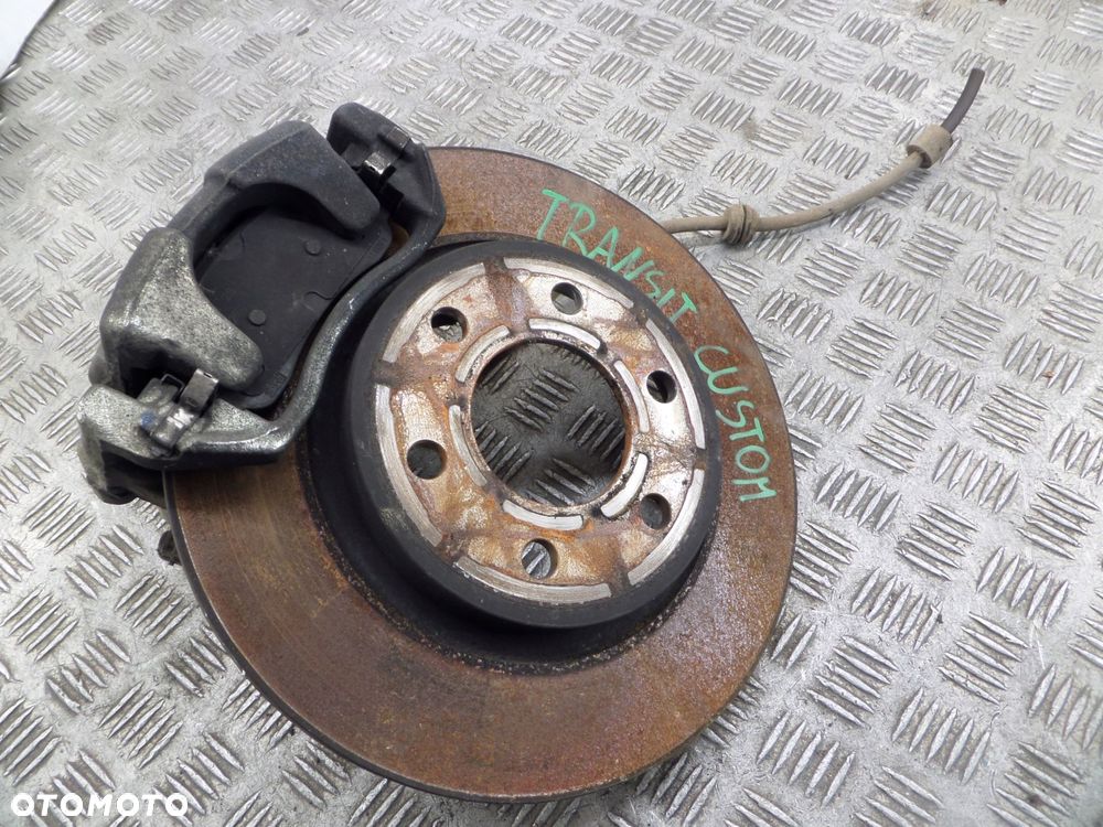 ford transit custom ii zacisk hamulcowy klocki tarcza prawy tył