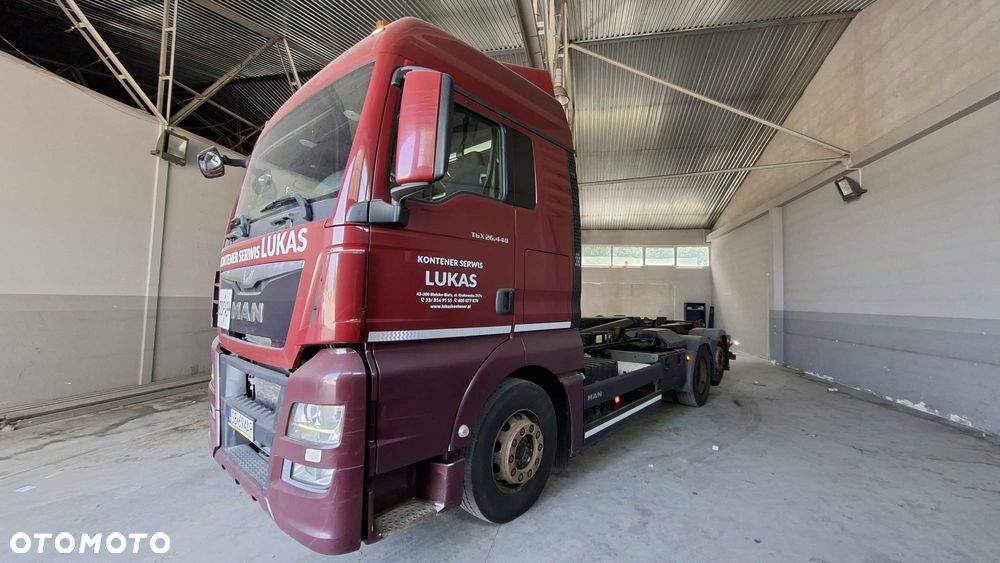 MAN TGX 26.440.6X2/hakowiec/ Meiller RK 20 65 - 1