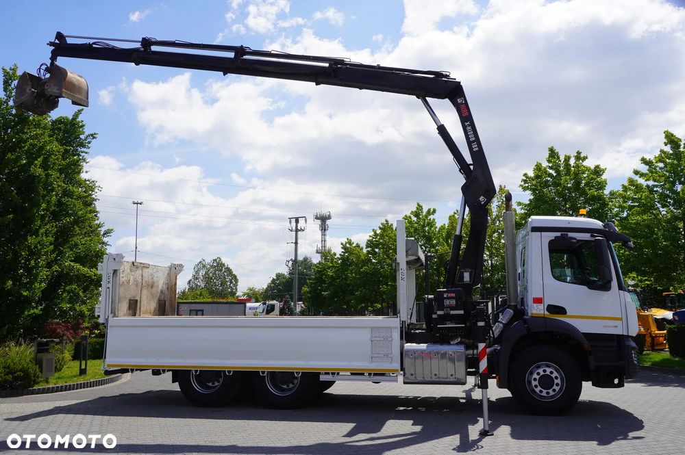 Mercedes-Benz Arocs 2636 6×4 / 100 tys. km! / HIAB X-Hiduo 188 / rotator / Wywrotka 3-stronna - 7