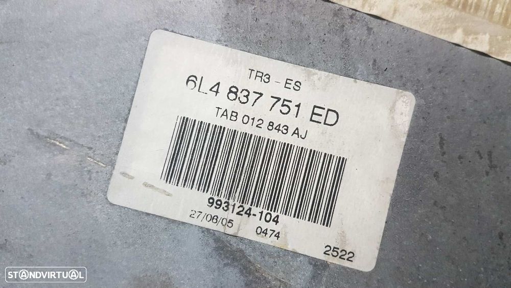 ELEVADOR FRENTE ESQUERDO SEAT IBIZA (6L1) COOL - 8