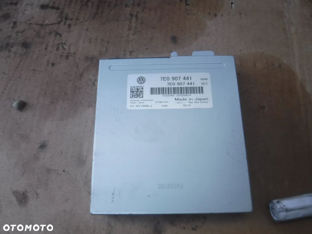 Vw T5 Lift T6 multivan caravelle sterownik kamery cofania 7E0907441 - 1