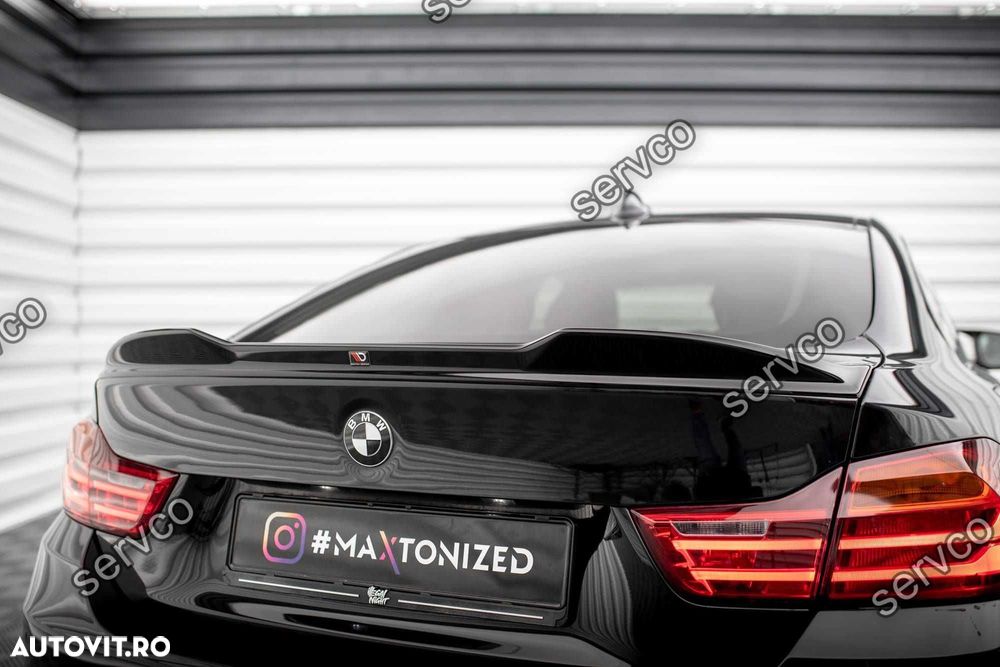 Eleron spoiler cap Bmw Seria 4 F36 Gran Coupe 2014-2017 v2 - Maxton - 3