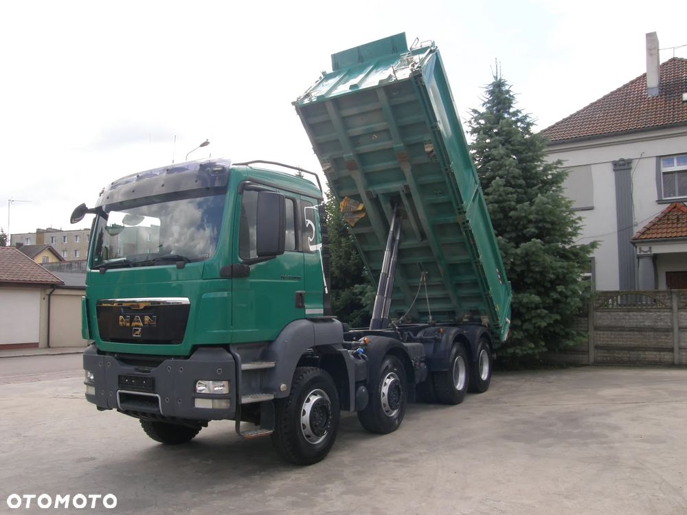 MAN TGS 35.440 8x4 2013rok manual wywrotka Meiller-Kipper z Niemiec - 28