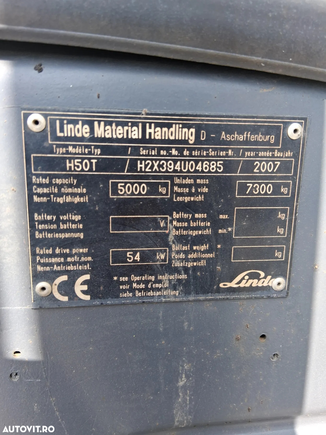Linde H50T - 8