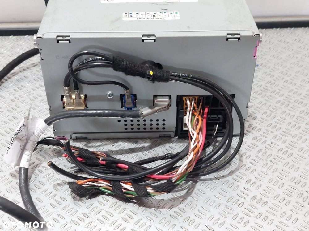 RADIO ORYGINAŁ MERCEDES W204 CD NR A2048709889 - 4