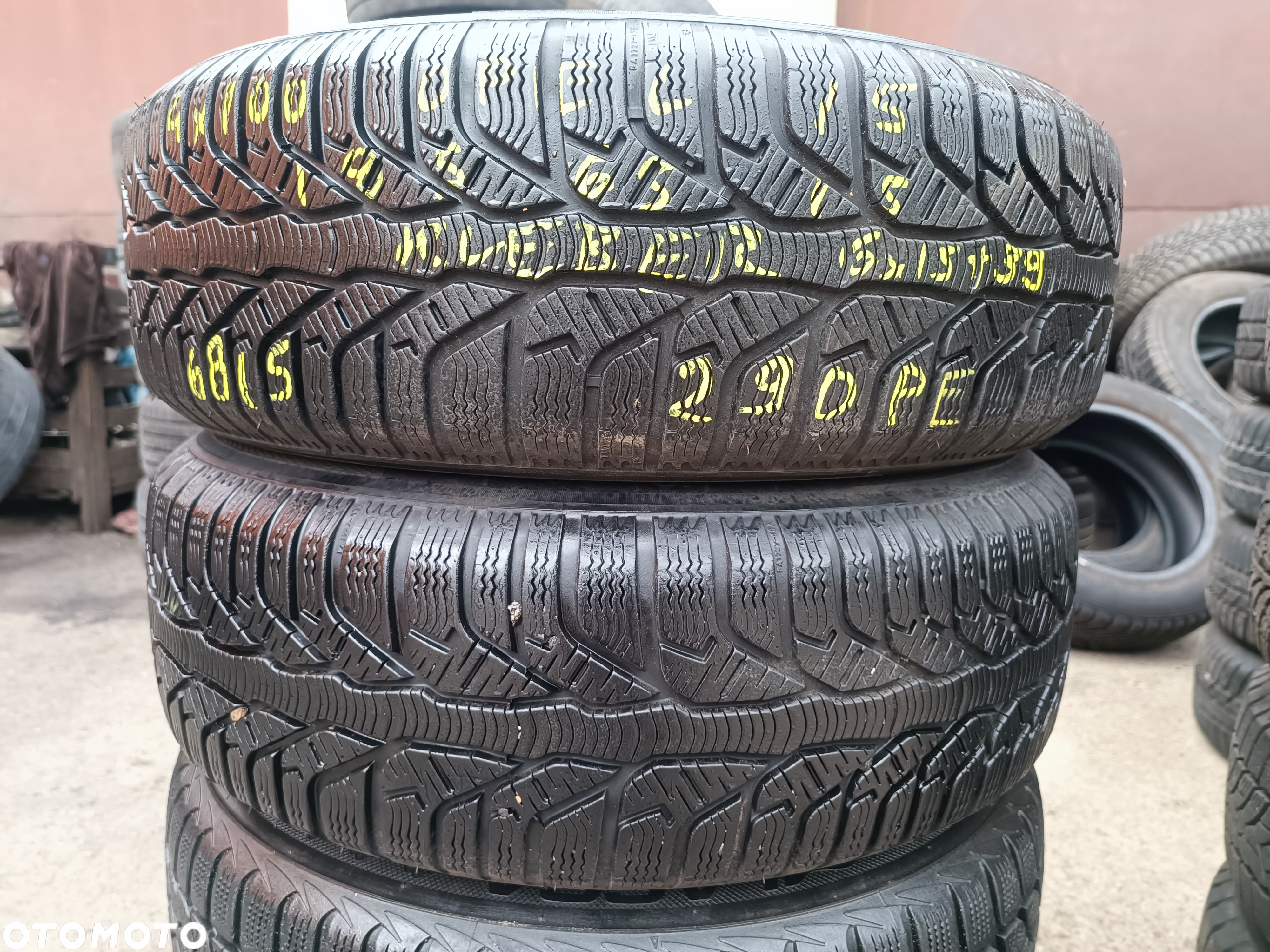 4x100 Felgi Stal Stalowe 15 Koła zimowe zima OPEL MERIVA A ASTRA G H CORSA D E VECTRA A B CHEVROLET Fiat Grande Punto Evo ALU-RAD Legnica 185/65 6,5mm - 7