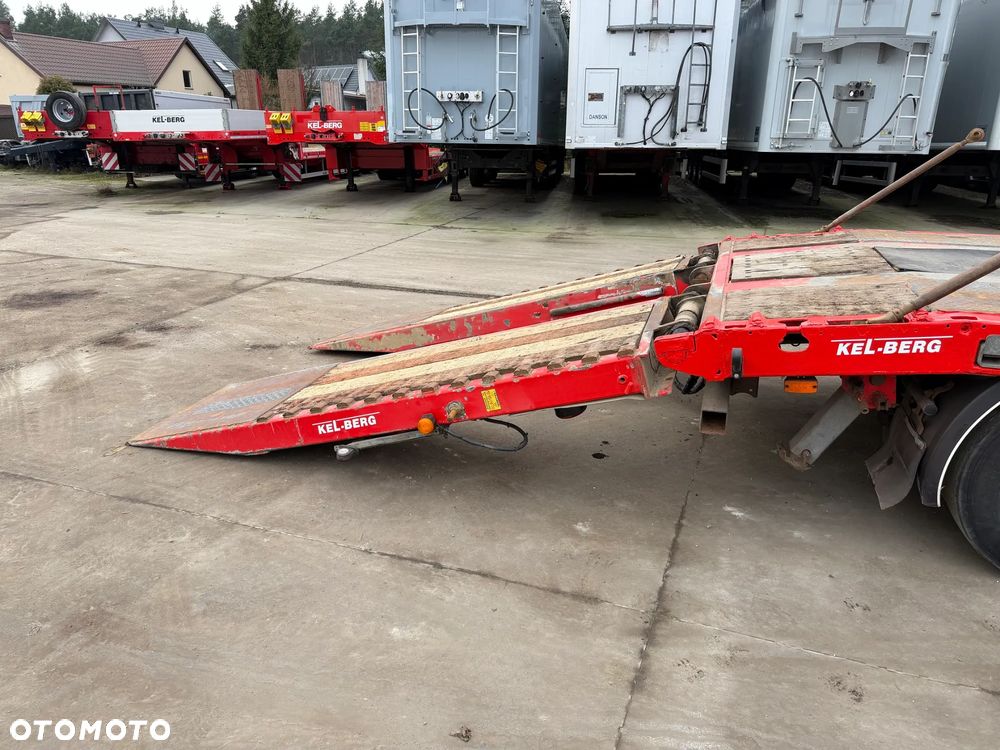 Kel-Berg Przyczepa Niskopodwoziowa 4 osie Najazdy Hydrauliczne 2012 rok - 12