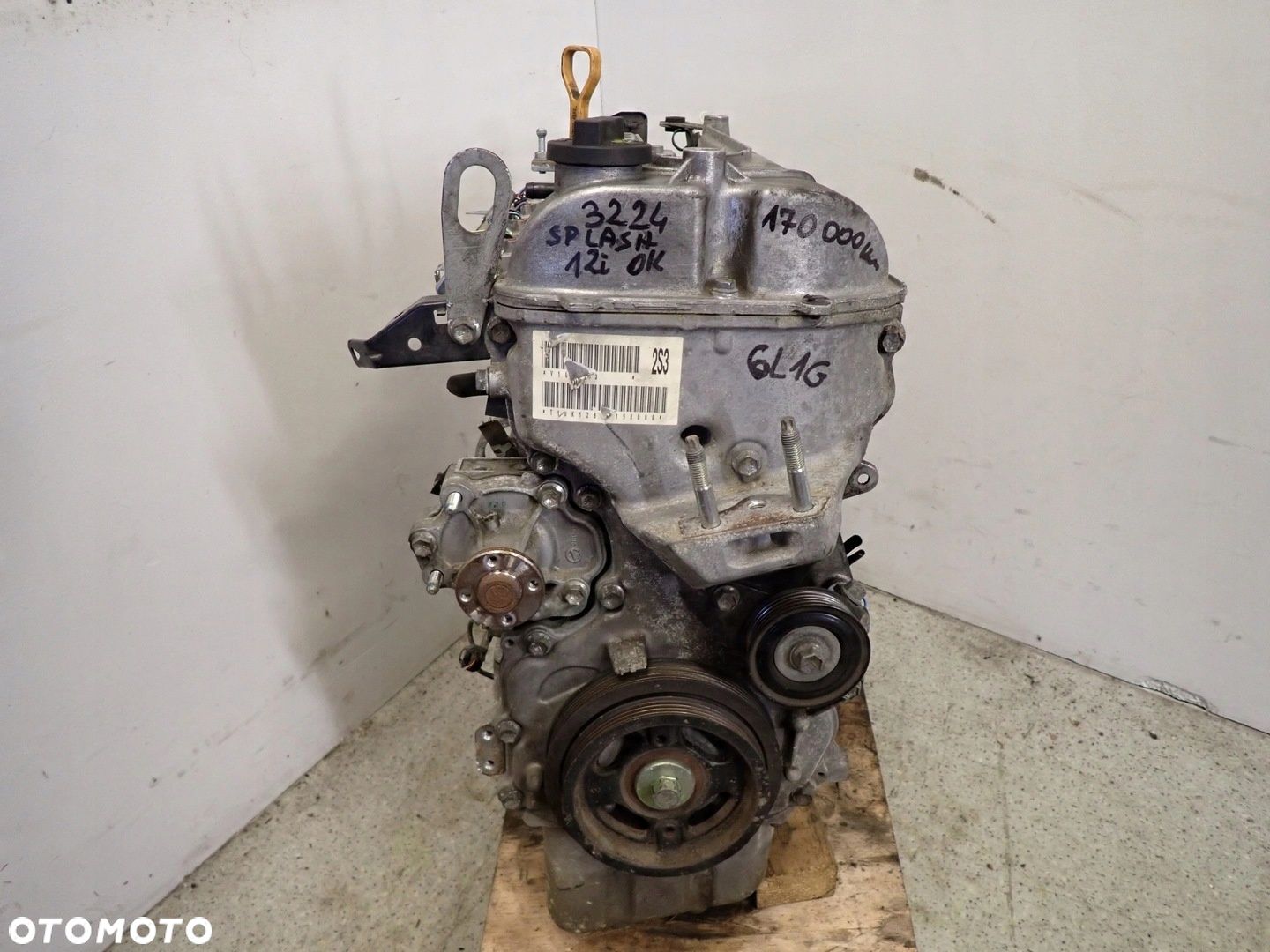 SUZUKI SPLASH 08- 11 SILNIK 1,2 BENZYNOWY K12B - 1
