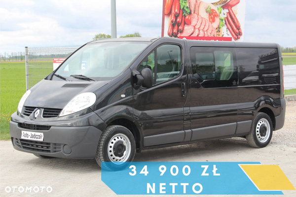 Renault Trafic L2H1 Długi 2.0 DCI 115KM Brygadówka holenderka doka 6 osób **LONG**Tylko 195tyś. km. !