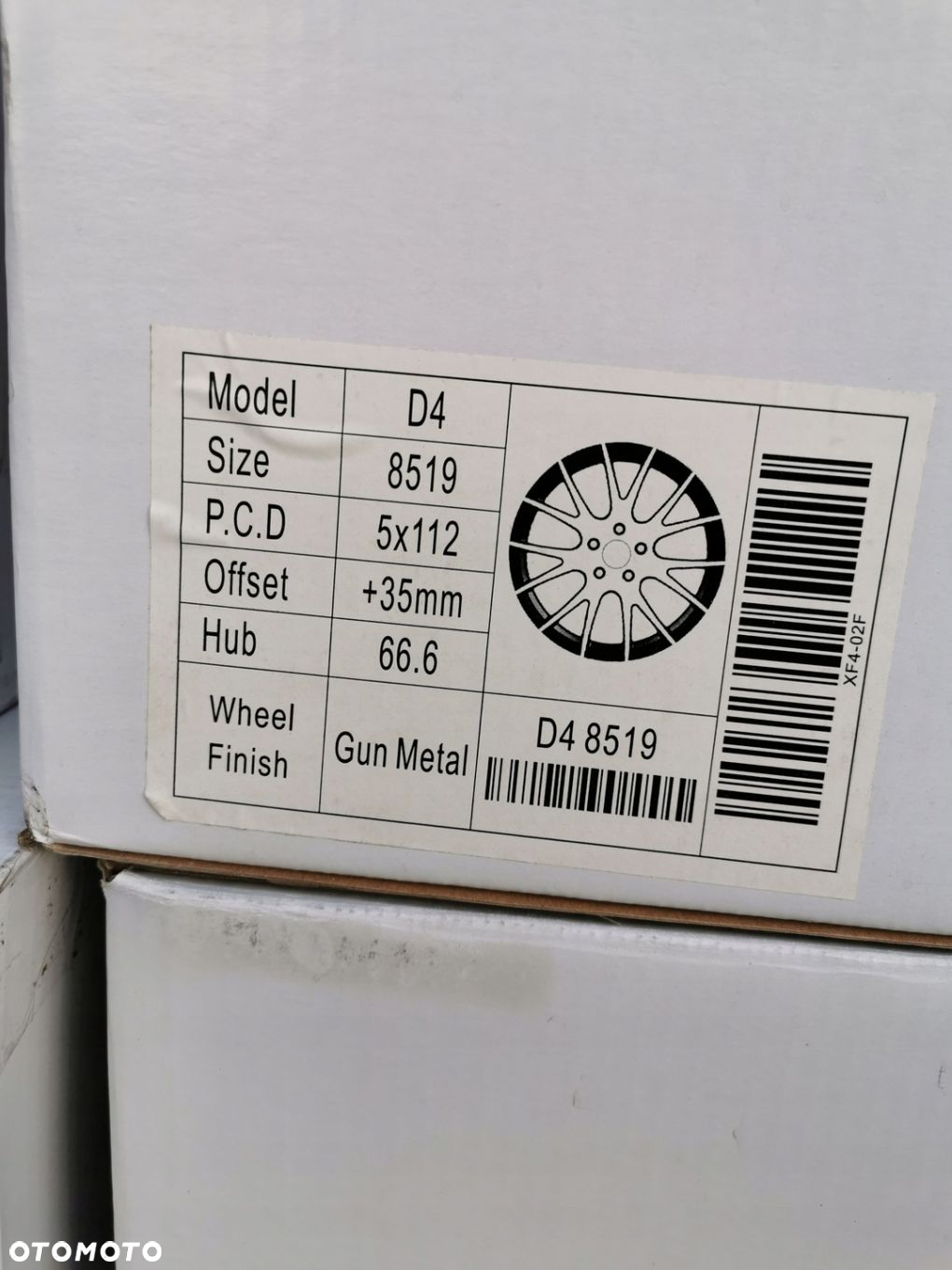 felgi 19 5x112 audi a4 b6 b7 b8 b9 Q3 Q5 Q7 4M - 4