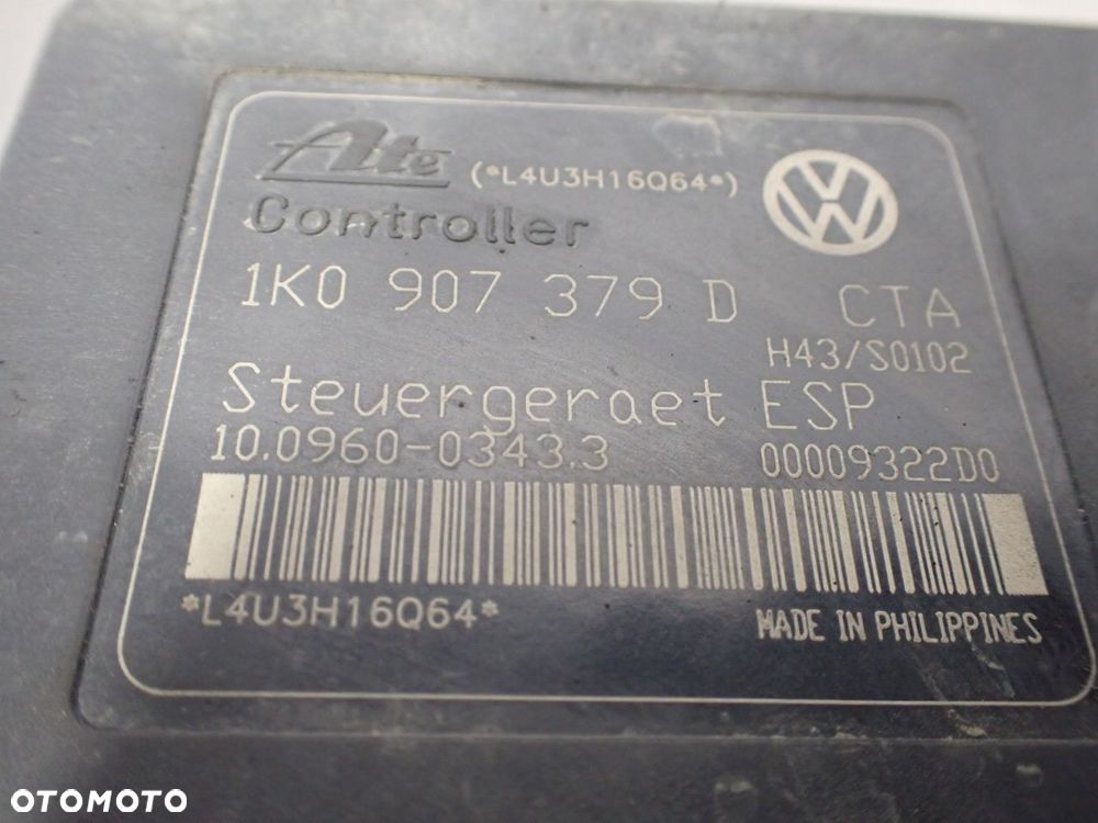 POMPA ABS VOLKSWAGEN TOURAN I 1.6 1K0907379D    1K0614517B - 9