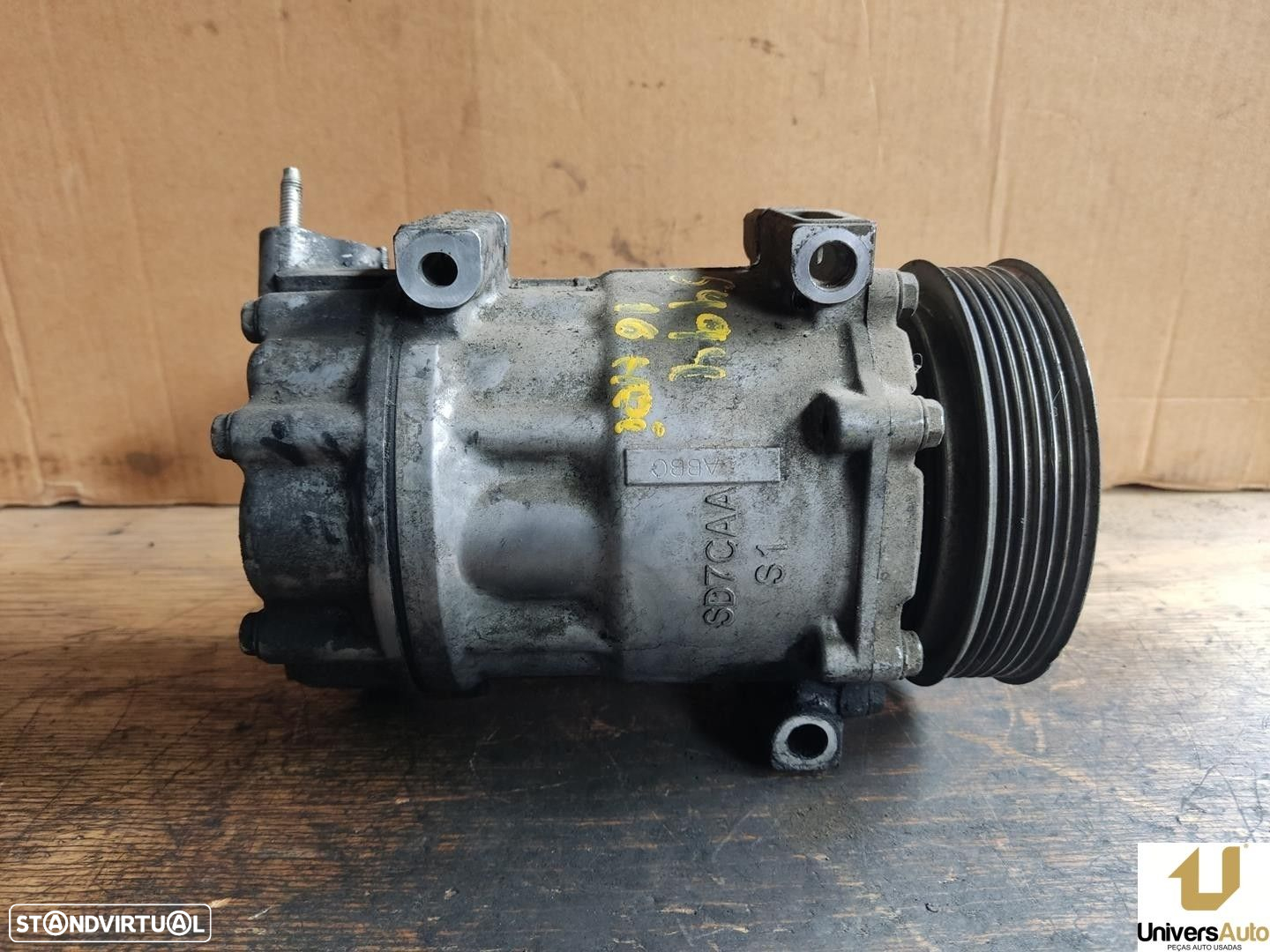 COMPRESSOR AR CONDICIONADO PEUGEOT 307 BREAK 2006 -9651911480 - 6