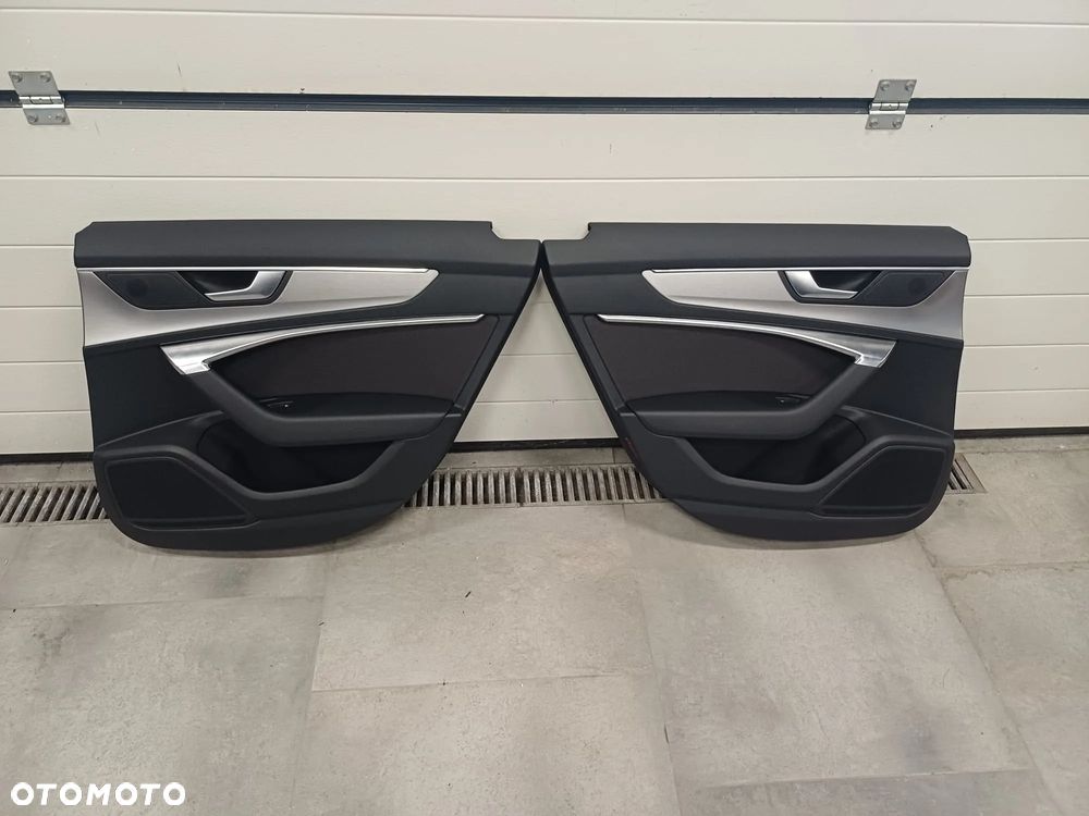 NR 73 Boczki drzwi do AUDI A6 C8 2022 rok wstawki materiałowe - 6