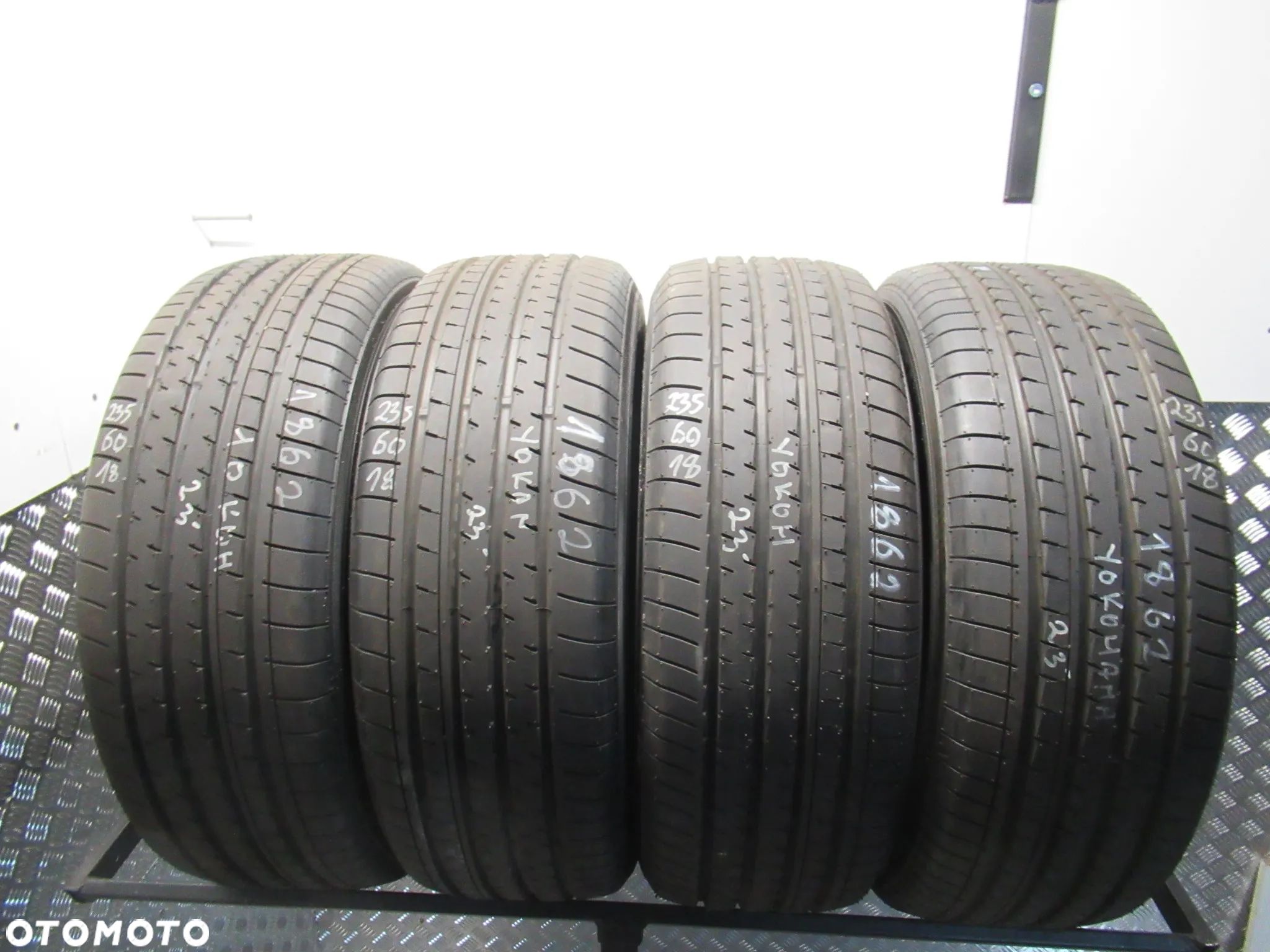 DEMO 4x Yokohama Advan V61 235/60/18 103H nr.1862 23rok - 1