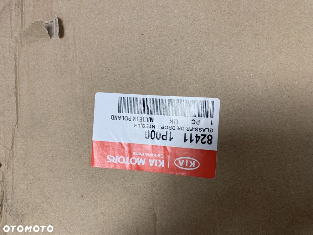 NOWA ORYGINALNA SZYBA DRZWI PRZEDNIA LEWA PRZÓD LEWY HYUNDAI IX20 KIA VENGA 10-19 82411-1P000 - 4
