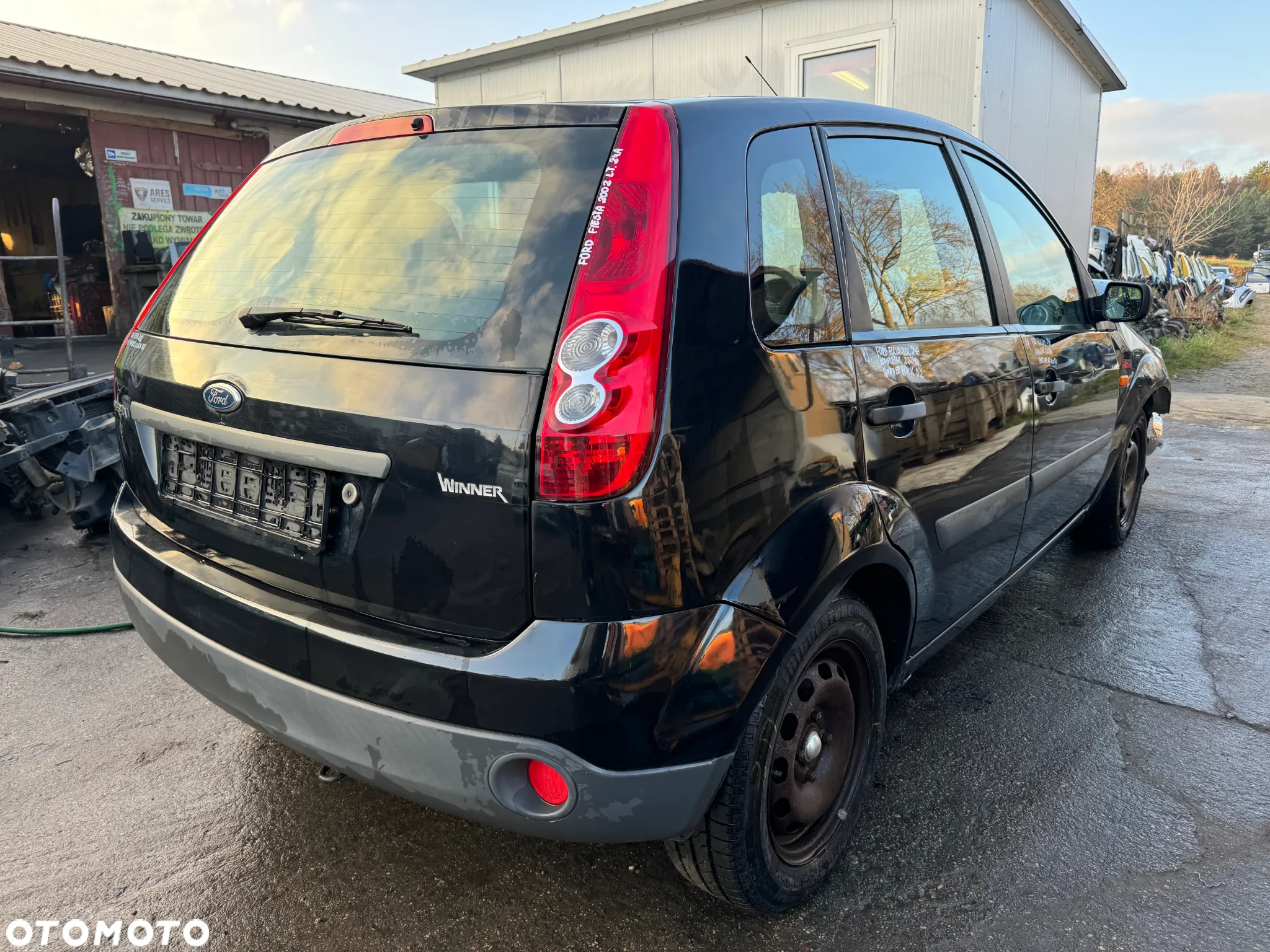 FORD FIESTA MK5 2002 PANTHER BLACK D2 1.4 80KM NA CZĘŚCI - 4