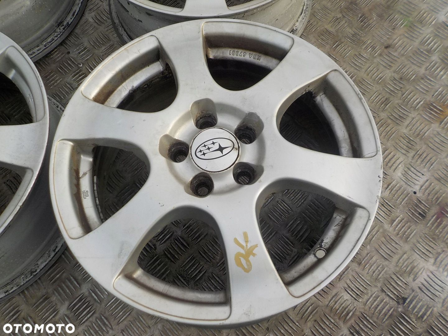 SUBARU FORESTER II SG FELGI ALUMINIOWE R16 5x100 KBA 47001 - 8