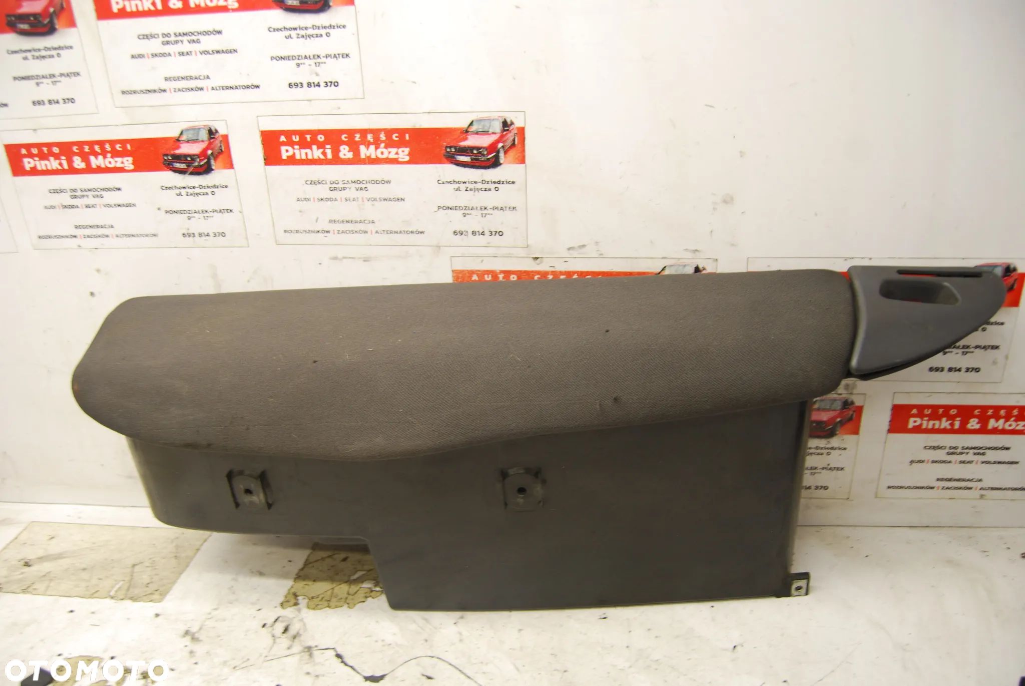 SCHOWEK PASAŻERA TYLNY TYŁ 7M3868854C VW SHARAN MK I LIFT 04-10 SEAT ALHAMBRA - 1