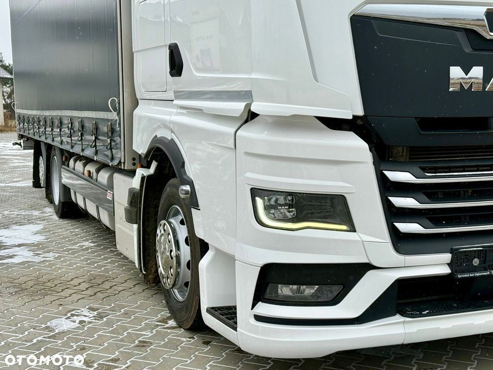 MAN TGX 26.470 / FIRANKA / 19 EUROPALET / XXL / NISKI PRZEBIEG / NOWY MODEL / 6X2 - 8