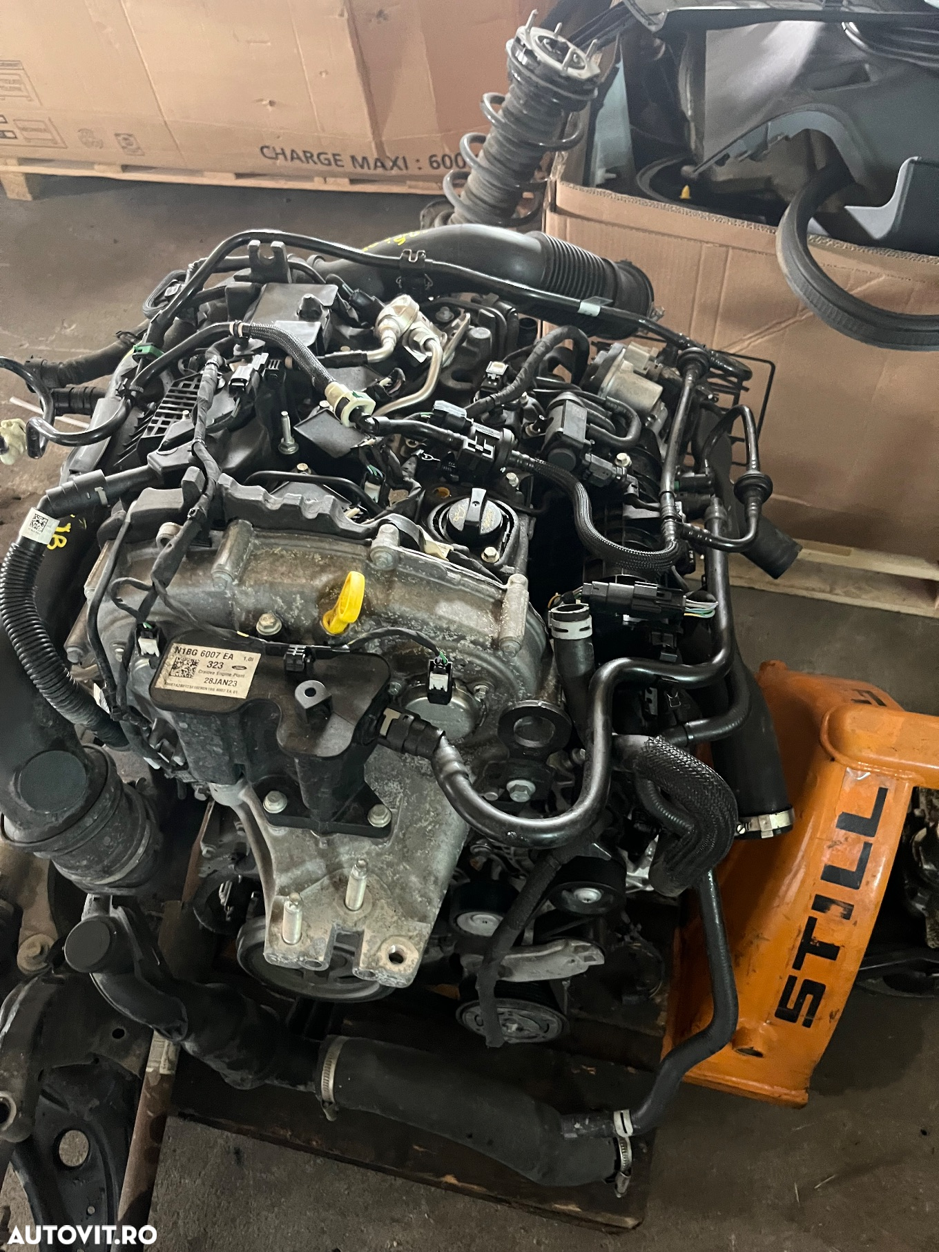 Motor B7JB Ford puma 1.0 ecoboost 2023 - 4