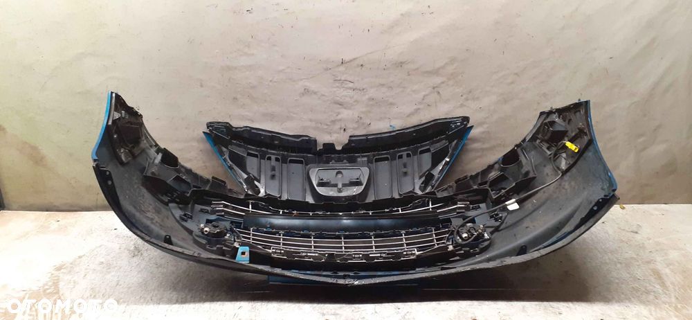 @ ZDERZAK PRZÓD PRZEDNI PEUGEOT 207 URBAN MOVE KMU NIEBIESKI BŁĘKITNY HALOGENY - 4