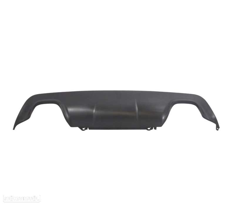 DIFUSOR BMW E60 03-10 PRETO DUPLO LOOK M OO---OO - 3