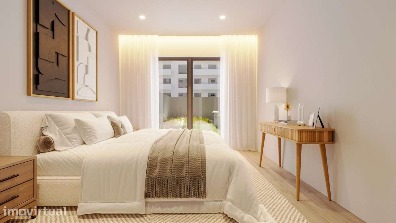 Apartamento T2 moderno com com varanda - Grande imagem: 2/3