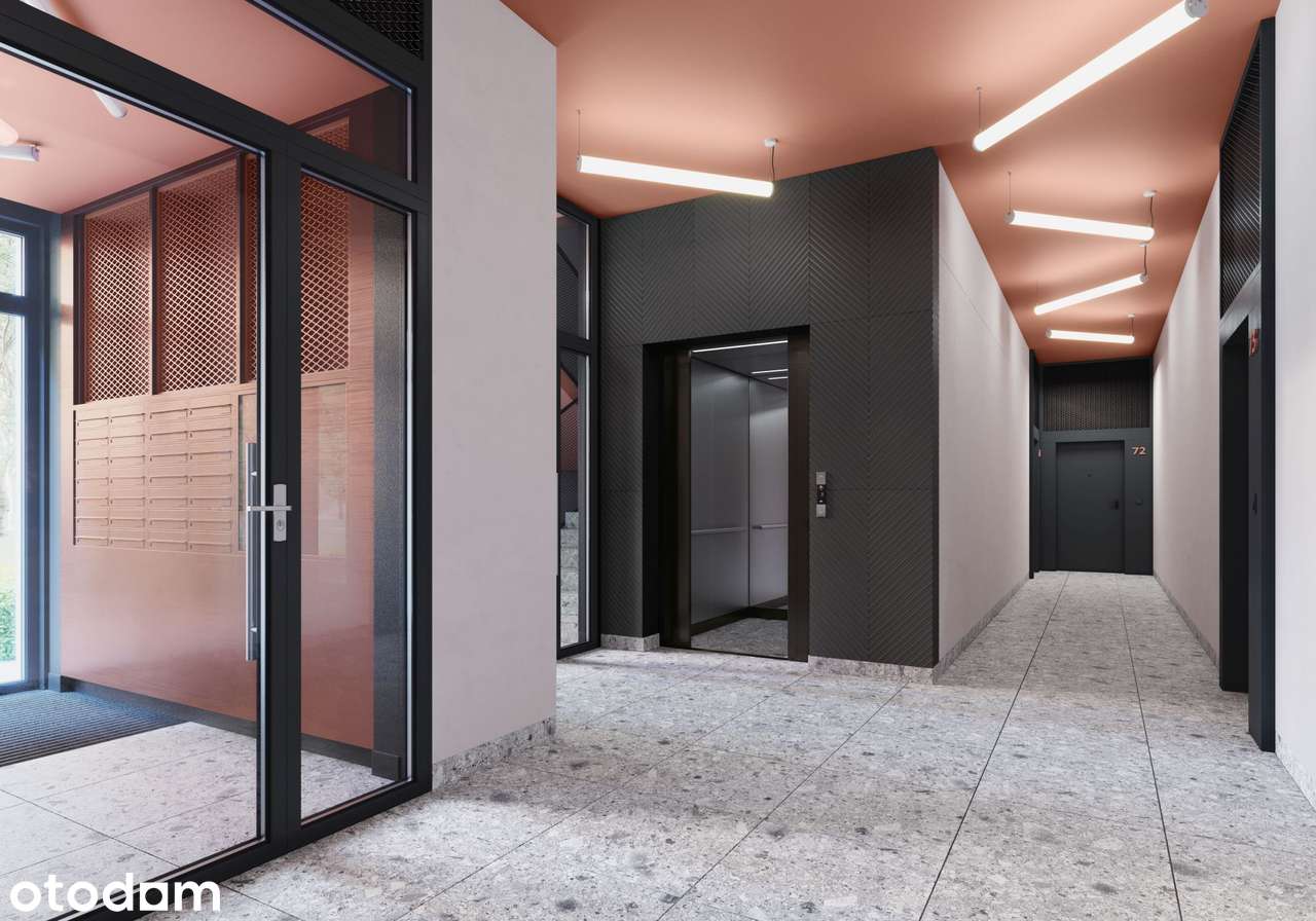 2-pokojowe mieszkanie 47m2 + loggia Bezpośrednio