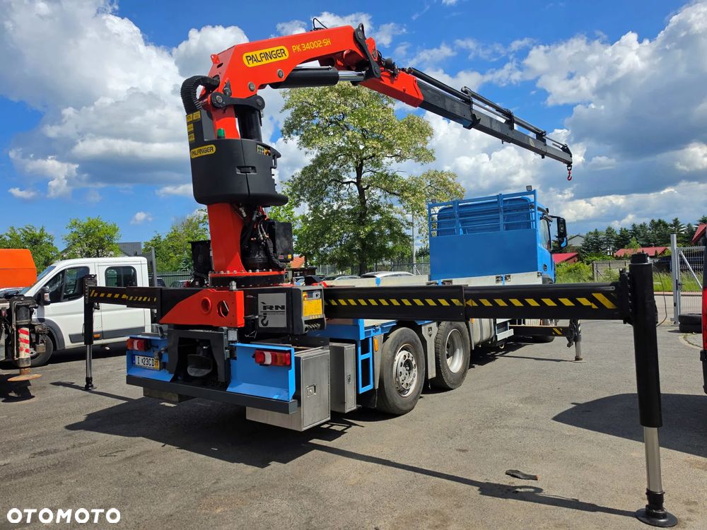 Mercedes-Benz ANTOS 6x2 oś skrętna , kontnery , PALFINGER 34002 - 7