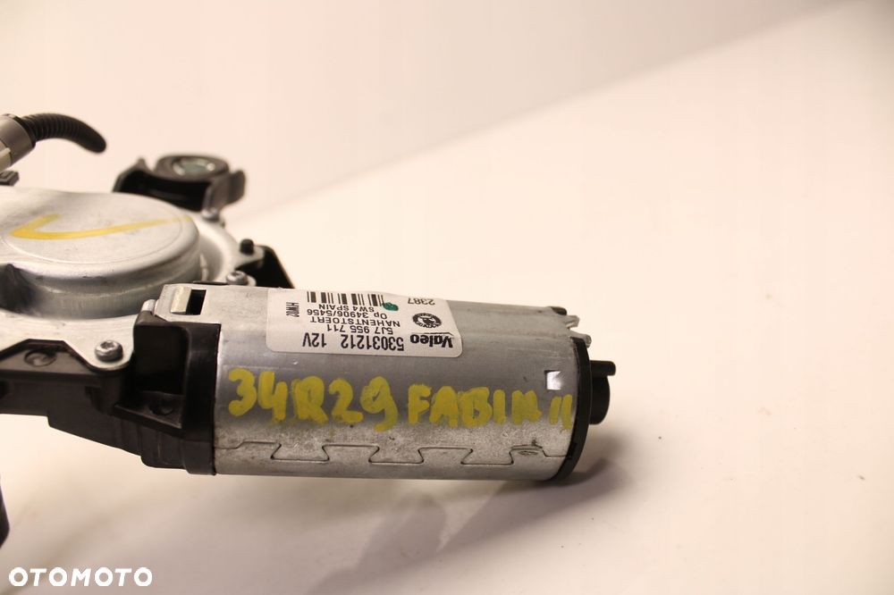 skoda fabia hb  ii 07r- silniczek mechanizm wycieraczki tył 5j7955711 - 4