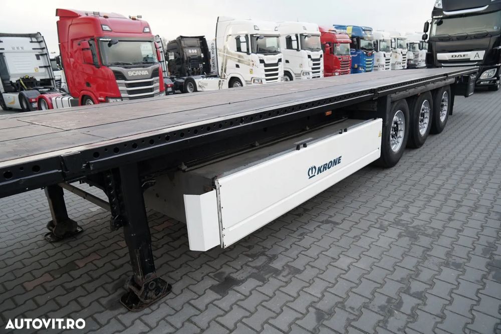 Krone REMOCATOR JOS + CÂRLIGE, CONTAINERE / CINGURI DE ÎNCĂRCARE / MEGA - 12