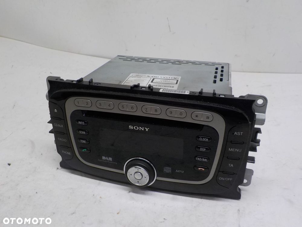 FORD GALAXY MK3 S-MAX RADIO SONY DAB MP3 KOD - 4