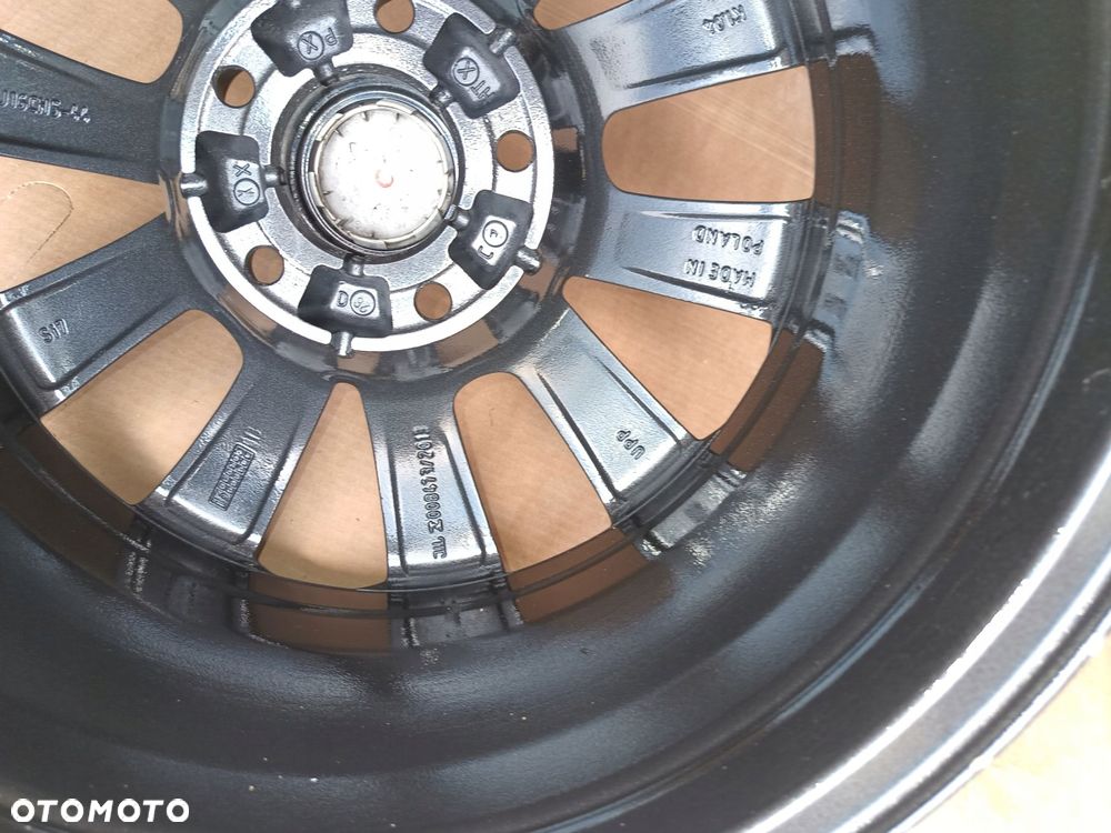 peugeot 308 t9 felgi 16" 7j 5x108 jak nowe grafit 9677989677 - 9
