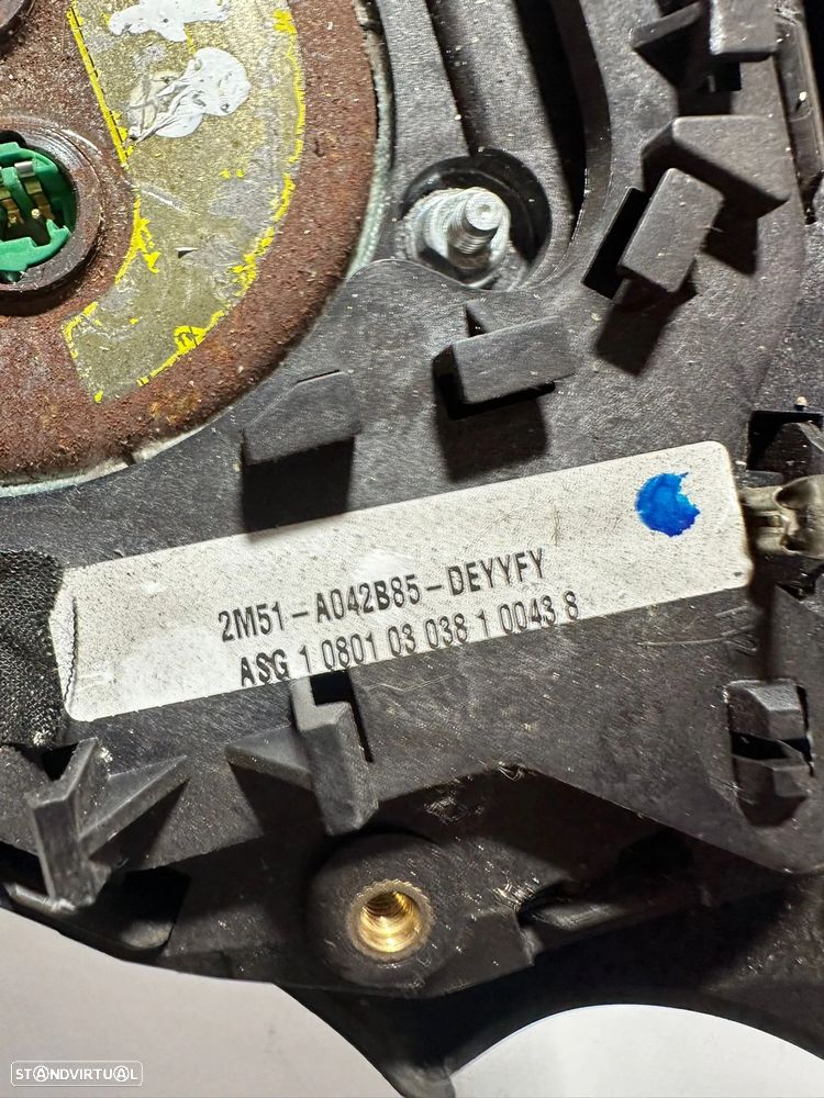 .Airbag Volante Guiador Original Ford 2M51A042B85DEYYFY 1998 - 2005 - 8