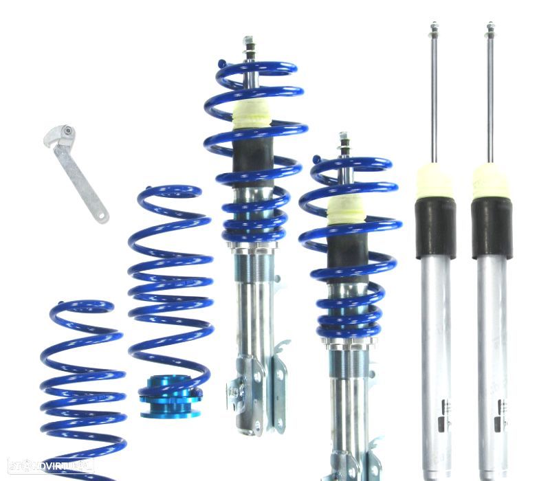 KIT SUSPENSÃO REGULÁVEL BLUE LINE FORDFIESTA MK7 17-23 - 1