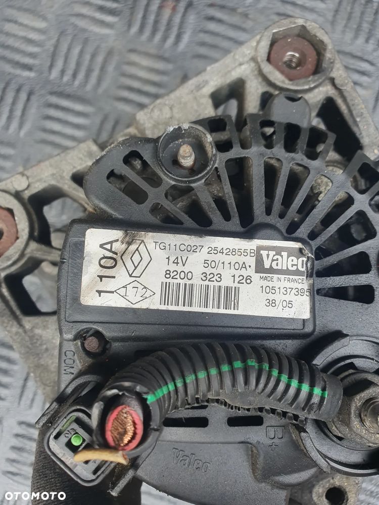 ALTERNATOR RENAULT LAGUNA II 8200323126 TG11C027 1.6 16V MEGANE II SCENIC - 3