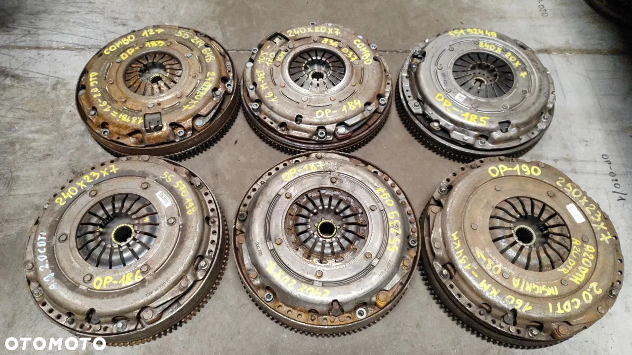 OPEL SPRZĘGŁO KOŁO ZAMACHOWE TARCZA DOCISK DWUMAS - 8