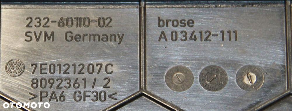 VW T5 LIFT WIATRAK OBUDOWA 7E0121205D 7E0121207C - 2