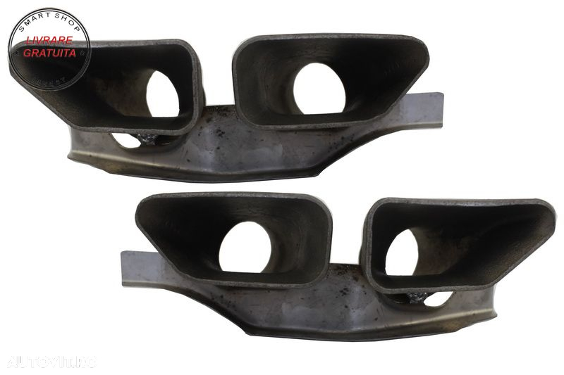 Difusor bara spate cu Ornamente tobe AUDI A8 D4 (2010-2014) W12 Design- livrare gratuita - 10