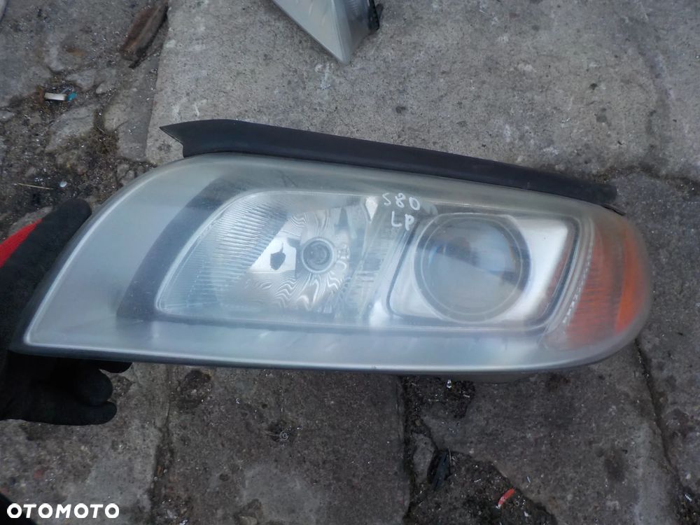 VOLVO S80 II KOMPLETNY PRZÓD MASKA ZDERZAK BŁOTNIKI LAMPY XENON ANGIELSKIE  KOLOR 477-46 - 24
