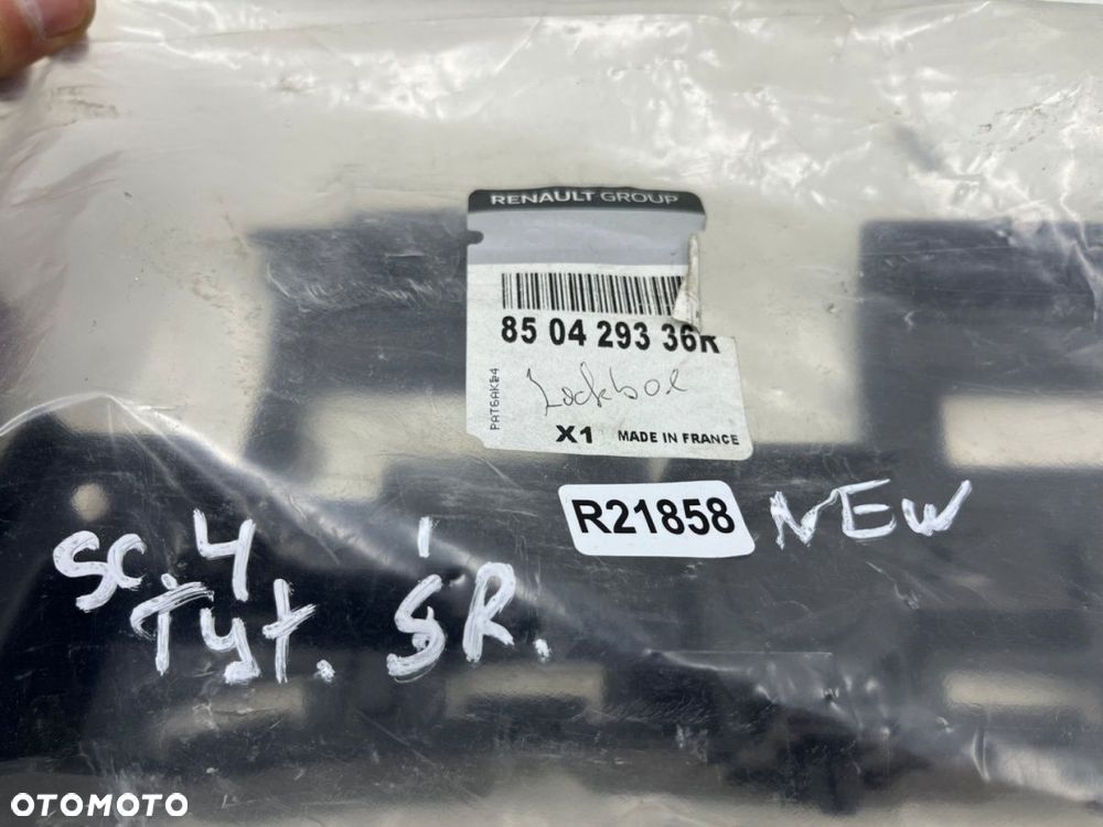 Ślizg Renault Scenic IV + Grand 16-22r. NOWE tylne środkowe mocowanie zderzaka wspornik absorber - 9