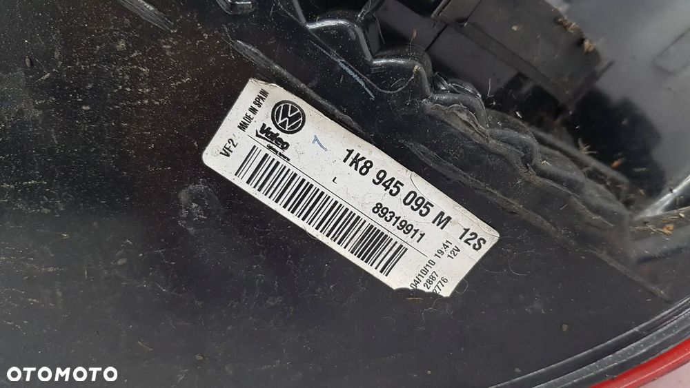 vw scirocco lampa lewy tył eu - 7