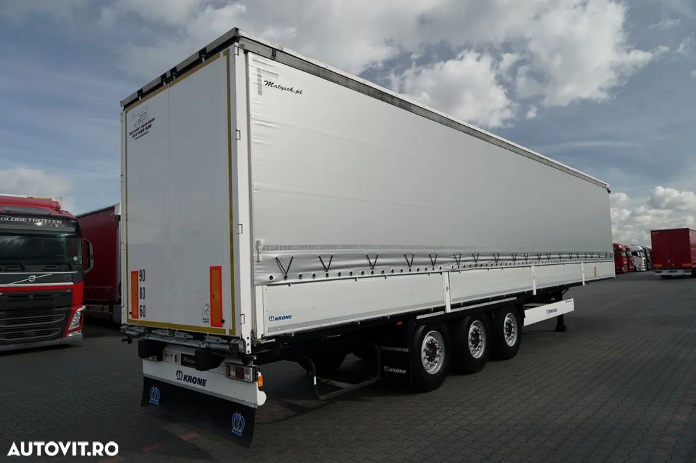 Krone CORTINĂ KRONE / LATERALĂ DE PLĂTIRE / AXĂ RIDICATĂ / SAF / STANDARD - 7