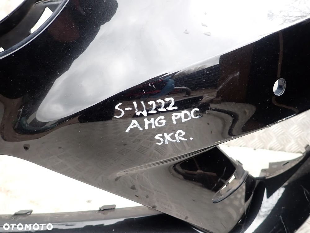 MERCEDES W222 ZDERZAK PRZÓD AMG PDC RADOM - 2