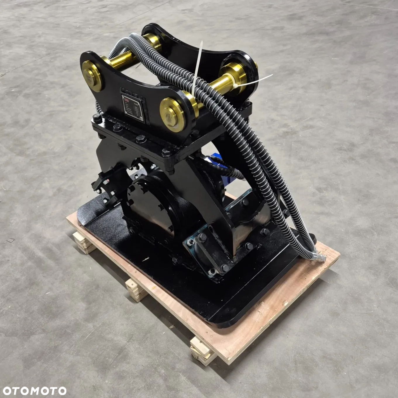 Zagęszczarka Płytowa Hydrauliczna maszyny 5-9T 3CX, 8035-8045 BK Hammer - 5